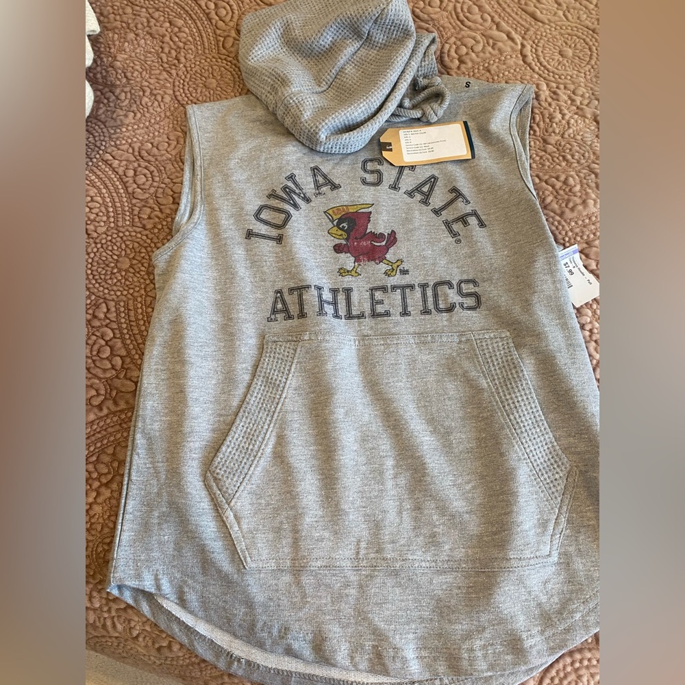 MV Sport Gray Hooded Sweatshirt - Iowa State